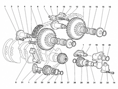 Lamborghini Genuine OEM Brake Pad – Diablo 001231108