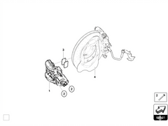 Lamborghini Hexagonal Flanged Bolt for Aventador, Gallardo, and Huracán