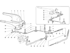 Lamborghini OEM Tie Rod Steering Component 003332749