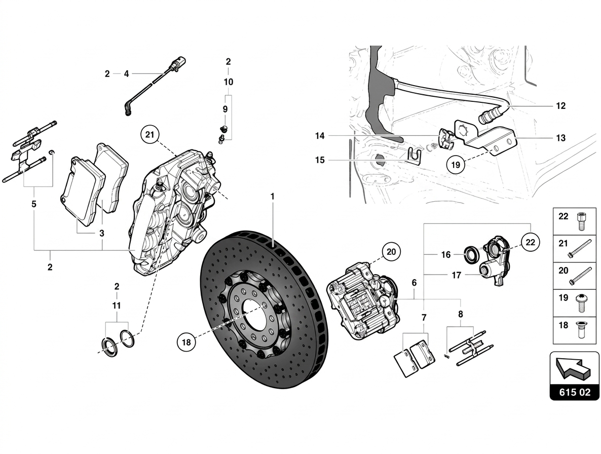 CALIPER WITHOUT BRAKE PADS