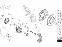 Lamborghini Urus High-Performance Disc Brake Set 1