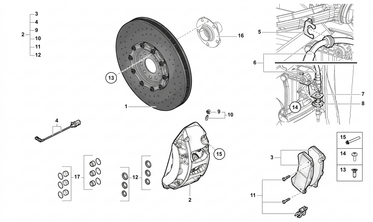 CERAMIC BRAKE DISC (VENTED)